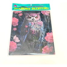 NT Boncuklu Taşlı Pano Mozaik Elmas Goblen Çocuklar Için Diamond Tablo 21 x 25 cm Baykuş