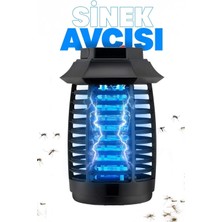 Byanes Uv Işıklı Elektrikli Sinek Öldürücü Askılı Kulplu Iç Dış Mekan Kablolu Sessiz Koku Yapmaz