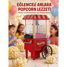Uravas Store Nostaljik Tasarımlı Yağsız Mısır Patlatma Makinesi