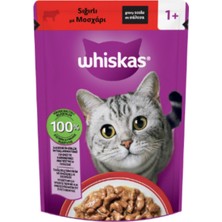Uravas Store Adult Beef Sos Içinde Sığırlı Yetişkin Kedi Yaş Maması 85 gr