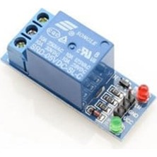 Robotik Programlama 5V 1 Kanal Röle Kartı - Arduino Uyumlu Tekli Röle Modülü 220V 10A