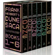 Penguin Books (Ingilizce) - Frank Herbert's Dune Saga 6-Book Boxed Set: Dune, Dune Messiah, Children Of Dune, God Emperor Of Dune, Heretics Of Dune, And Chapterhouse: Dune