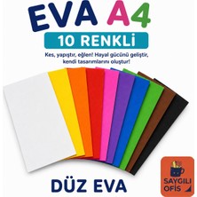 Bafix Saygılıofis A4 Düz Eva Yapışkansız Eva 10 Lu (1 Paket 10 Adet)