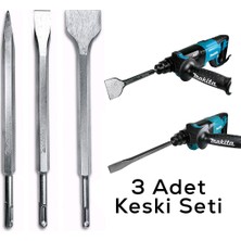 Uravas Store 3pcs Murç Seti Sivri -Düz 25CM