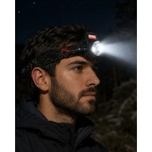 Uravas Store Şarjlı Sensörlü LED Kafa Lambası Zoom Özellikli Güçlü Aydınlatma