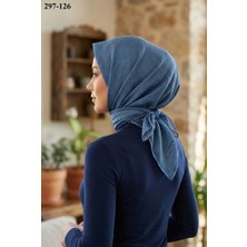 Lo'cella Soft Pamuk Eşarp (Petrol) 297-126