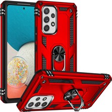 Tılsım Tekno Galaxy A53 5g Kılıf Kamera Koruyucu Manyetik Standlı Tank Koruma Tstk