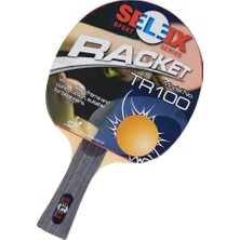OEM TR100 Ittf Onaylı Masa Tenisi Raketi, Kahverengi, 1