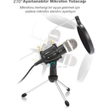 OEM Dailytech Kareoke Kondenser Mikrofon Telefon ve Bilgisayar Uyumlu