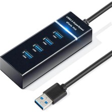 OEM 4 Port USB 3.0 Çoklayıcı Hub - Tüm Cihazlarla Uyumlu Splitter ZR248