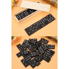 OEM Tafce Ahşap Domino Taşları Set Istifleme Oyuncak Blokları Domino Kurulu Oyunları
