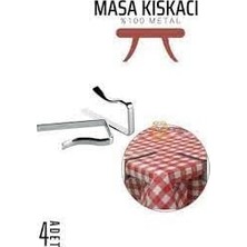 OEM Masa Örtüsü Mandalı Metal 8 Adet