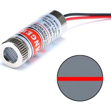 OEM 5mw 650NM Kırmızı Çizgi Lazer Modül Lens ile Odak Ayarlı 12MM Çap