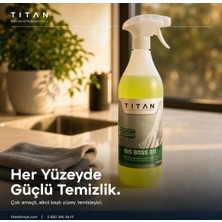 Titan Big Boss G11 Alkol Bazlı Çok Amaçlı Yüzey Temizleyici 1000 ml – Masa, Cam ve Parke