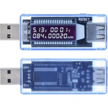 OEM Keweısı USB Akım ve Voltaj Ölçer V20