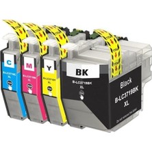 OEM Photo Print® Brother MFC-J2730DW Serisi LC3719XL 4 Renk Muadil Kartuş Seti, LC-92412
