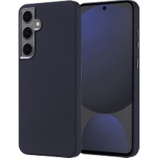 Tılsım Tekno Galaxy S24 Fe Kılıf Ultra Ince Magsafe Karbon Fiber Görünümlü Ince Hafif Tstk