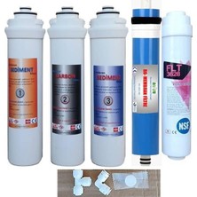 OEM Ihlas Aura Cebilon,unique/dijital Uyumlu/muadil Su Arıtma Cihazı Filtresi 5 Li Filtre Seti.