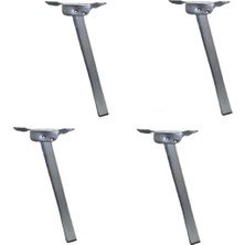 OEM 4 Adet Masa Sehpa Sofra Ayağı Metal Katlanır Ayak 50 cm