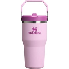OEM Iceflow Flip Straw Tumbler Pipetli Termos Bardak, Kiraz Çiçeği (Cherry Blossom), 0.60 Litre