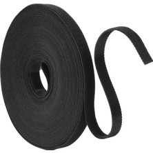 OEM Dünya Magnet 3 Metre - Sırtsırta Cırt Bant, En: 2 Cm, Siyah, Kablo Düzenleyici, Cırt Bağı, Şerit Cırt