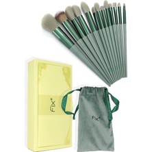 OEM Fix 13 Parça Profesyonel Makyaj Fırçası Özel Çantalı Kutulu Makyaj Aksesuarı
