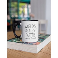 OEM Funny Father's Day Mug Dad Gifts World's Greatest Farter Gift For Dad Fathers Day Gift Idea Dad Gift From Daughter Gift From Son Dad Cup Mug