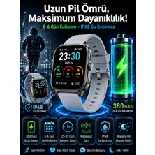 Sora Home Akıllı Saat Sesli Görüşme Bluetooth Bağlantılı Kablosuz Şarj Özelliği Yeni Nesil