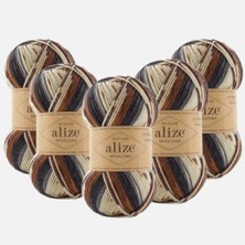 Alize Wooltime 11024 Örgü Ipi %75 Yünlü 5 Adet