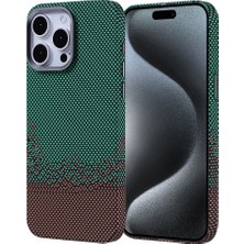 Zore iPhone 15 Pro Kılıf Ultra Ince Magsafe Karbon Fiber Görünümlü Ince Hafif Srgl