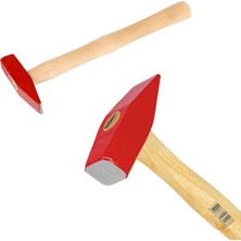 OEM ® 2'li Çekiç Seti 300GR ve 100GR Çivi Çakma Aparatı Montaj Tamir Ceviz Fındık Kıracağı Ev Kamp Atölye Büyük Küçük