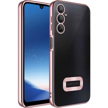 Mobilteam Galaxy A24 Kılıf Kamera Lens Korumalı Logo Gösteren Ince Hafif Mbtm