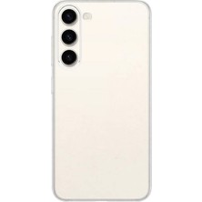 The Gencoo Galaxy S23 Plus Kılıf Ultra Ince Sararmaz Sert Mika Kamera Yükseltili Tgco