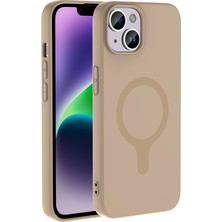Butam Bilişim iPhone 13 Kılıf Pastel Renkli Magsafe Kamera Yükseltili Silikon Btbm