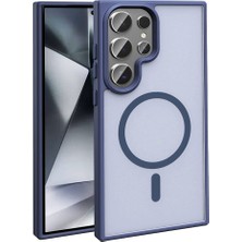 Ardemix Galaxy S24 Ultra Kılıf Magsafe Destekli Kamera Yükseltili Silikon Mat Parmak Izi Tutmayan Admx