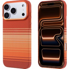 iPhone 17 Pro Max Kılıf Ultra Ince Magsafe Karbon Fiber Görünümlü Ince Hafif Case 4u