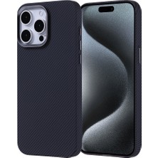 Ardemix iPhone 15 Pro Kılıf Ultra Ince Magsafe Karbon Fiber Görünümlü Ince Hafif Admx