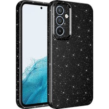Ardemix Galaxy S24 Kılıf Kamera Korumalı Simli Silikon Üstün Koruma Admx
