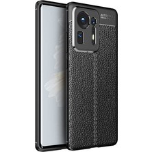 Zore Xiaomi Mi Mix 4 Kılıf Deri Görünümlü Silikon Kamera Korumalı Üstün Koruma Srgl