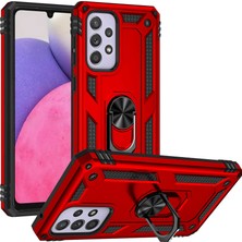 More TR Galaxy A33 5g Kılıf Kamera Koruyucu Manyetik Standlı Tank Koruma Mtr