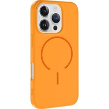 More TR iPhone 16 Pro Max Kılıf Magsafe Destekli Kamera Korumalı Yumuşak Silikon Mtr