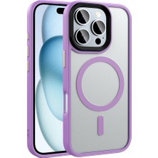 Ardemix iPhone 16 Pro Max Kılıf Magsafe Destekli Kamera Yükseltili Mat Parmak Izi Tutmayan Silikon Admx