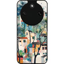 The Gencoo Honor Magic 8 Lite 5g Kılıf Kamera Lens Korumalı Desenli Silikon Üstün Koruma Tgco
