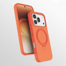The Gencoo Honor 600 Pro 5g Kılıf 360 Derece Döner Standlı Magsafe Kamera Lens Korumalı Silikon Tgco