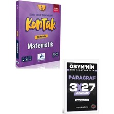 Anla Kazan Yayınları Paraf 2027 6. Sınıf Kontak Matematik Denemeleri+ Evp Akademi Paragraf
