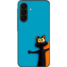 Le Balvo Samsung Galaxy A27 Uyumlu Kedi Uyarısı Baskılı Silikon Kılıf