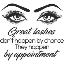 EstoreBox Independently Published Great Lashes Don't Happen By Chance Lash Artist Lash Tech: Graph Grid Noteb