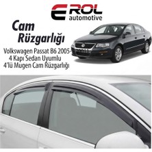 Erol Otomotiv Volkswagen Passat B6 (2005-2011) 4'lü Sedan Cam Rüzgarlığı
