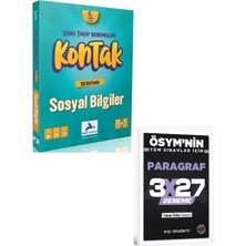 Anla Kazan Yayınları Paraf 2027  5. Sınıf Sosyal Bilgiler Kontak Denemeleri+ Evp Akademi Paragraf
