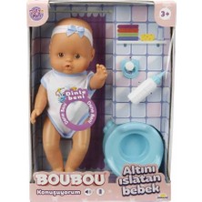 Uravas Store 2030121 Boubou Altını Islatan ve Konuşan Bebek Seti 30 cm